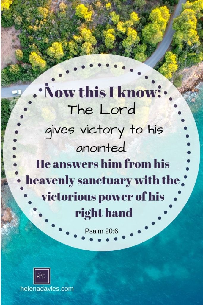 The Lord gives us the victory.